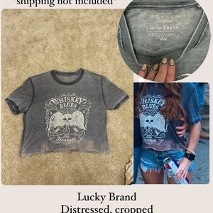 Lucky Brand Gray T-Shirt
